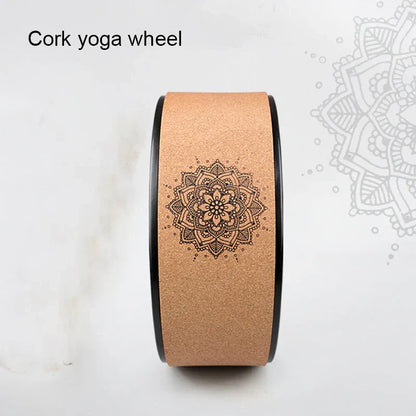 Anti-slip Wooden Yoga Wheel